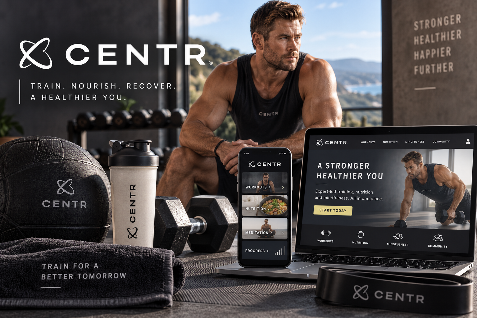 CENTR — Fitness + E-Commerce e-commerce growth work by Rooted Essence
